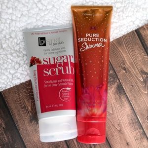 Victoria's Secret Lotion & Bon Vital Body Scrub
